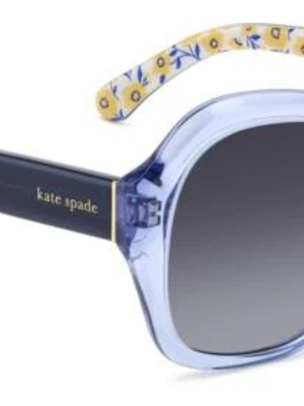 NEW KATE SPADE LOTTIE/G/S0PJP9O BLUE DARK GREY GRADIENT AUTHENTIC SUNGLASSES - Picture 3 of 6